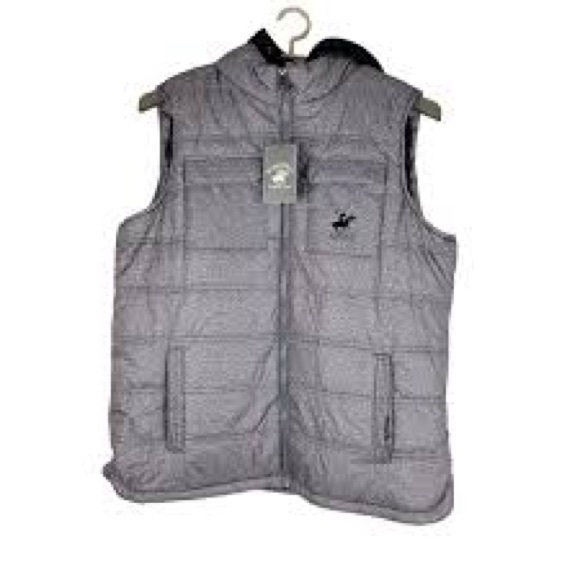 Beverly Hills Polo Club Other - Beverly Hills Polo Club Gray Quilted Vest